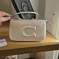 [S] COACH CR364 NOLITA 19 DBSS SCLPT C,SV/CHALK, 196395290741 (SCO836)