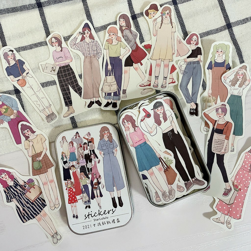 StarLululu - 2021 Girl Sticker Gift Box