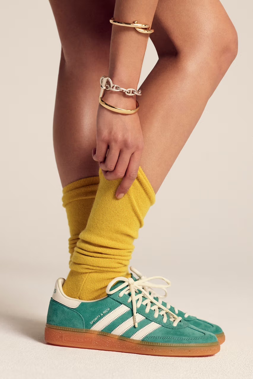 SPORTY & RICH ADIDAS 聯名球鞋Handball Spezial - Teal