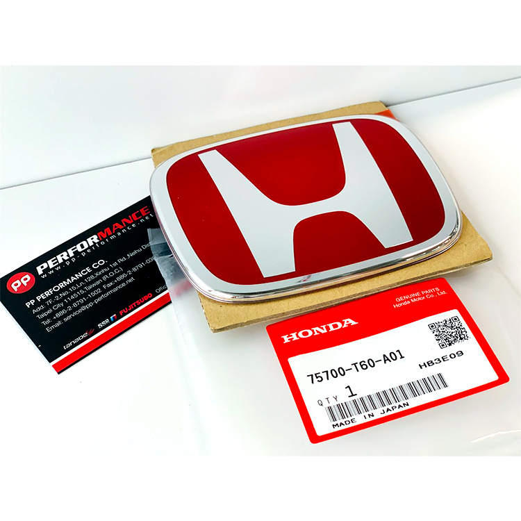 HONDA 日規原廠 紅H廠標 75700-T60-A01
