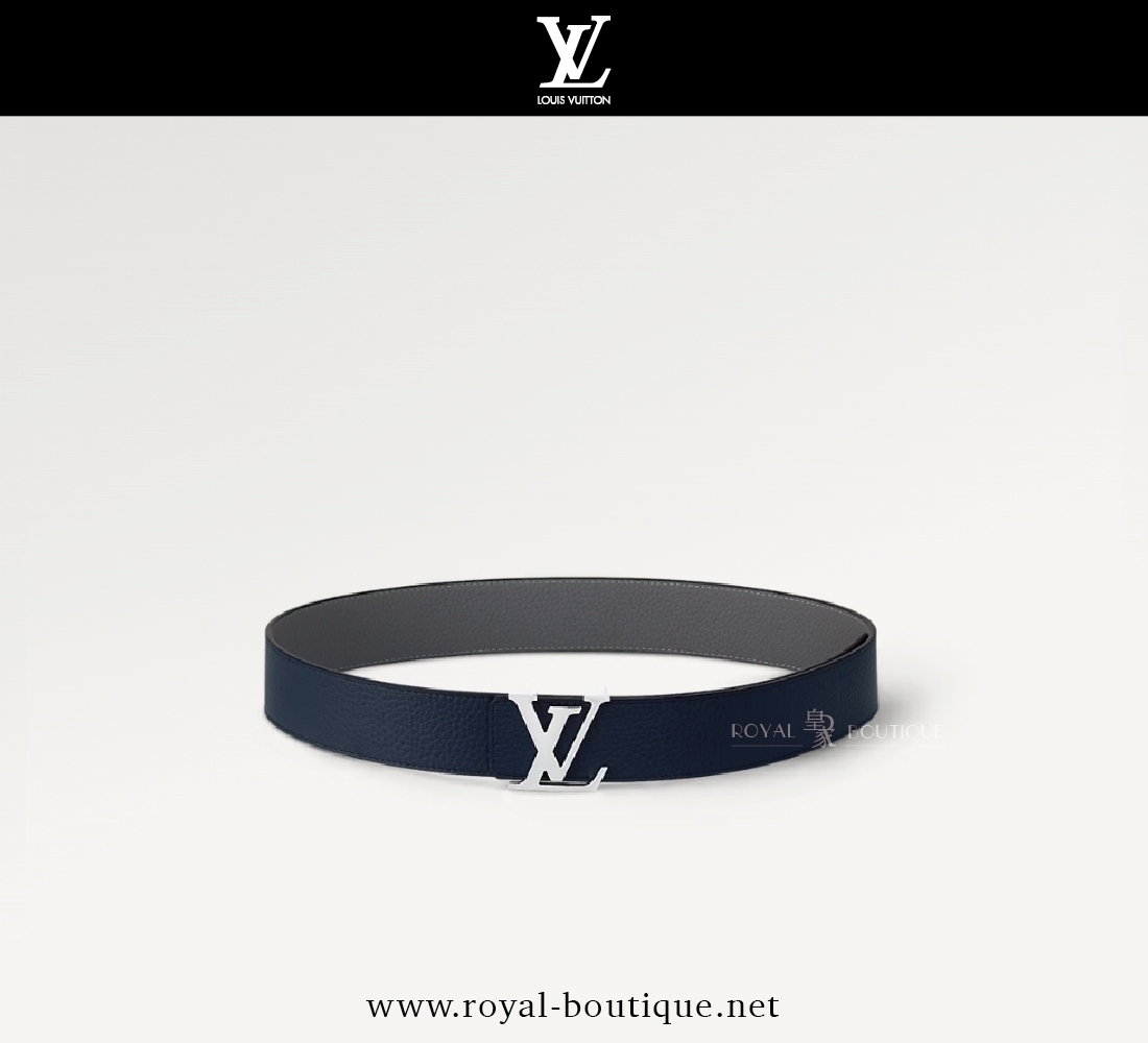 Louis Vuitton  LV Initiales Taurillon 40毫米雙面皮帶