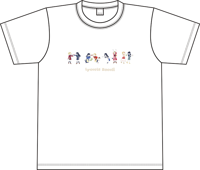 「ACG.GO」「預購」Movic Lycoris Recoil T-Shirt Yuru Pallet 莉可麗絲