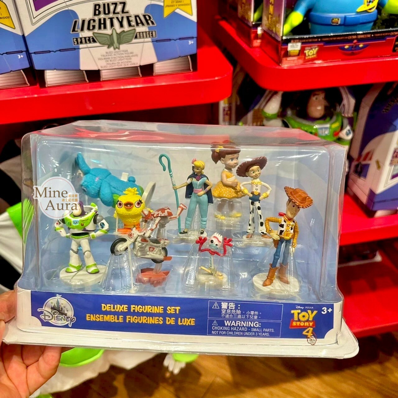 (限時特價) 玩具總動員 Toy Story 角色大集合 公仔組 擺飾品 -上海迪士尼商店