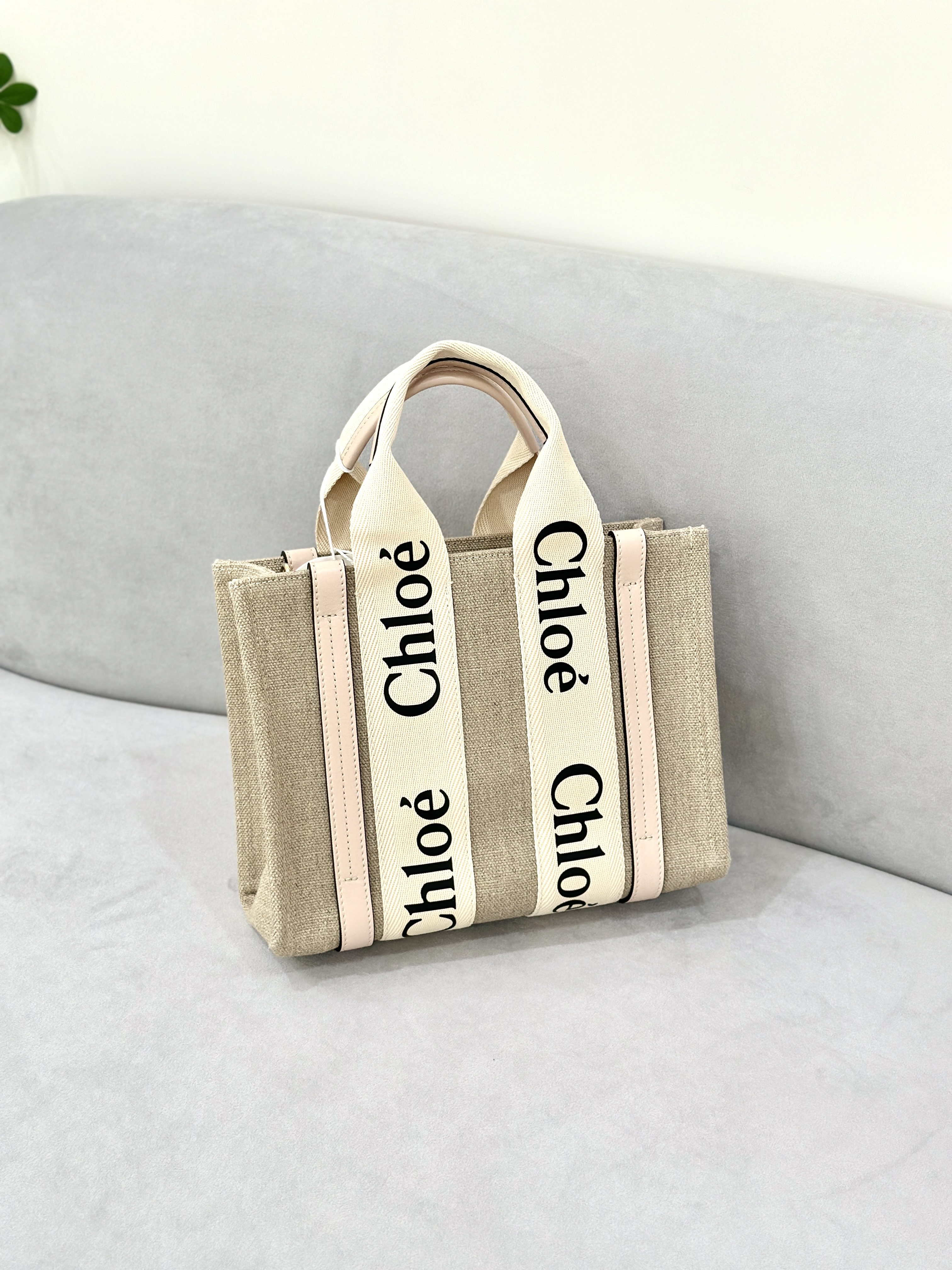 CHLOE Woody Small Tote With Strap