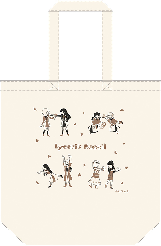 「ACG.GO」「預購」Movic Lycoris Recoil  Tote Bag Yuru Pallet 莉可麗絲