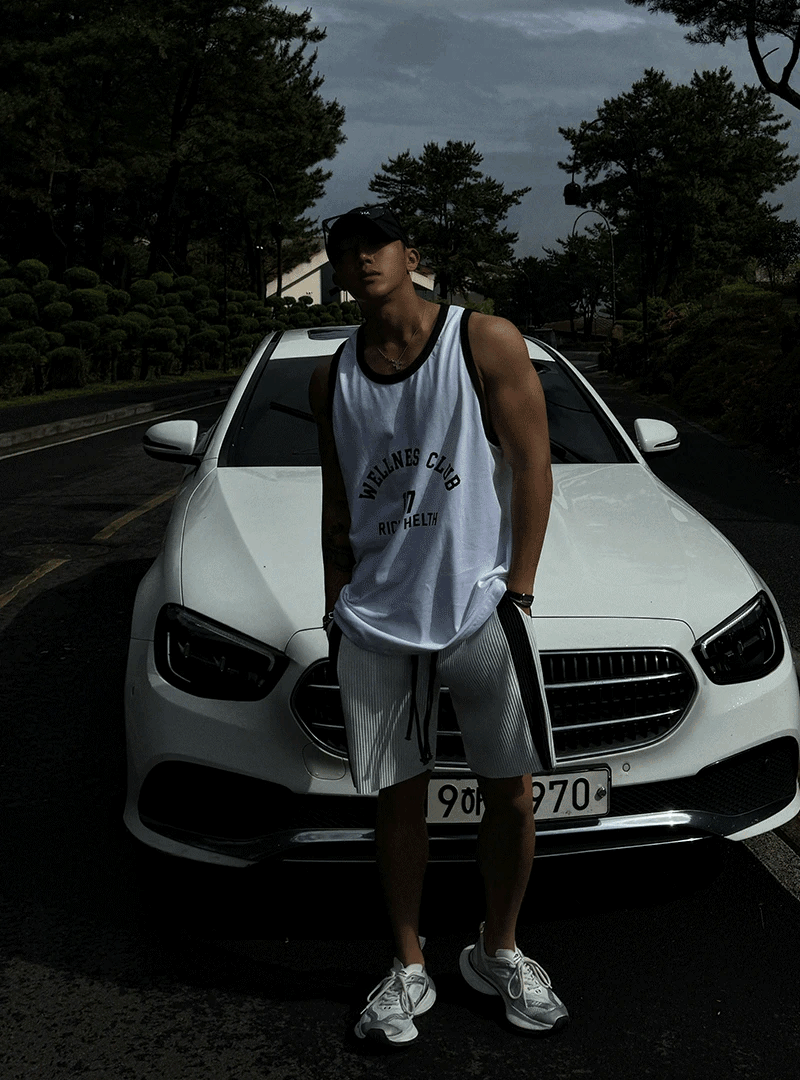 RICH健康配色背心