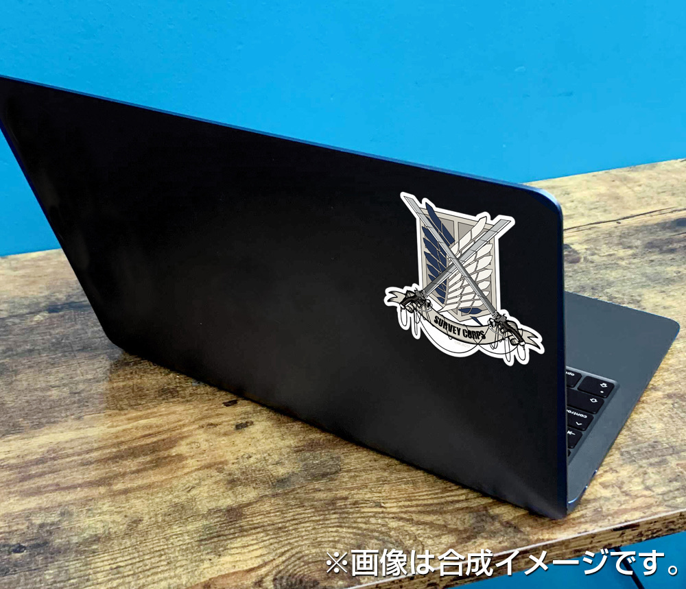 Cospa 1111 進撃の巨人 調査兵団 耐水ｽﾃｯｶｰ