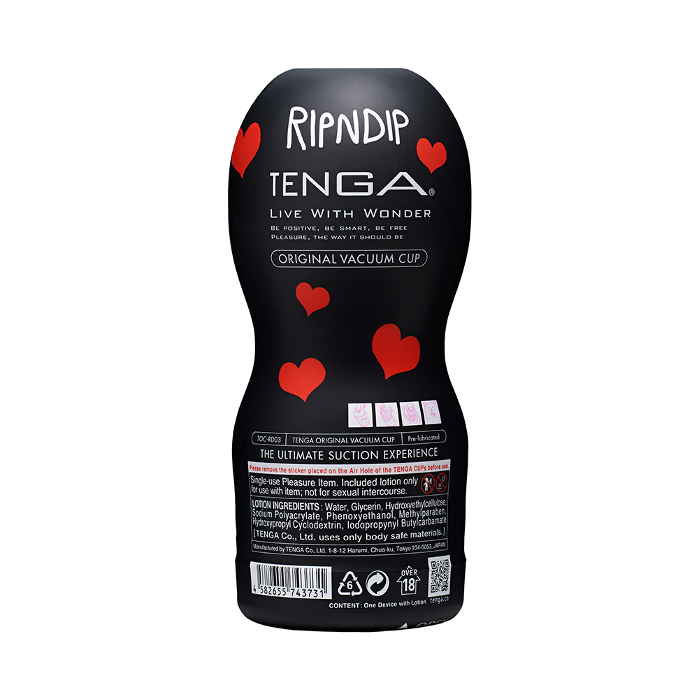 RIPNDIP×TENGA 聯名限量經典杯 將心比心