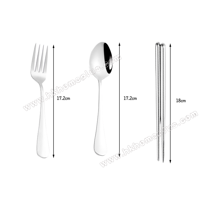 不銹鋼餐具( 叉, 匙, 筷子)