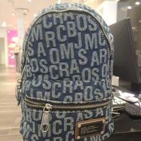 [S] MARC JACOBS 4P4HBP006H02 BACKPACK BAG,DENIM, 196611139847 (SMJ355)