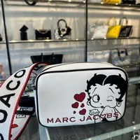 [S] MARC JACOBS 4P4HCR015H01-137 BETTY BOOP KISS FLASH CAMERA BAG,COTTON, 196611142984 (SMJ358)