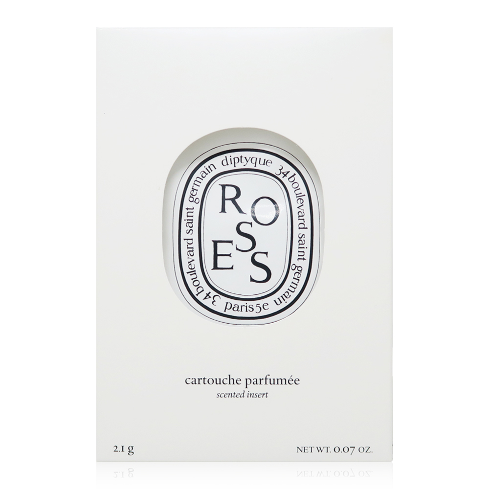 [即期優惠]  Diptyque 車用擴香器香氛補充包 - 玫瑰 2.1g 效期至2026.05