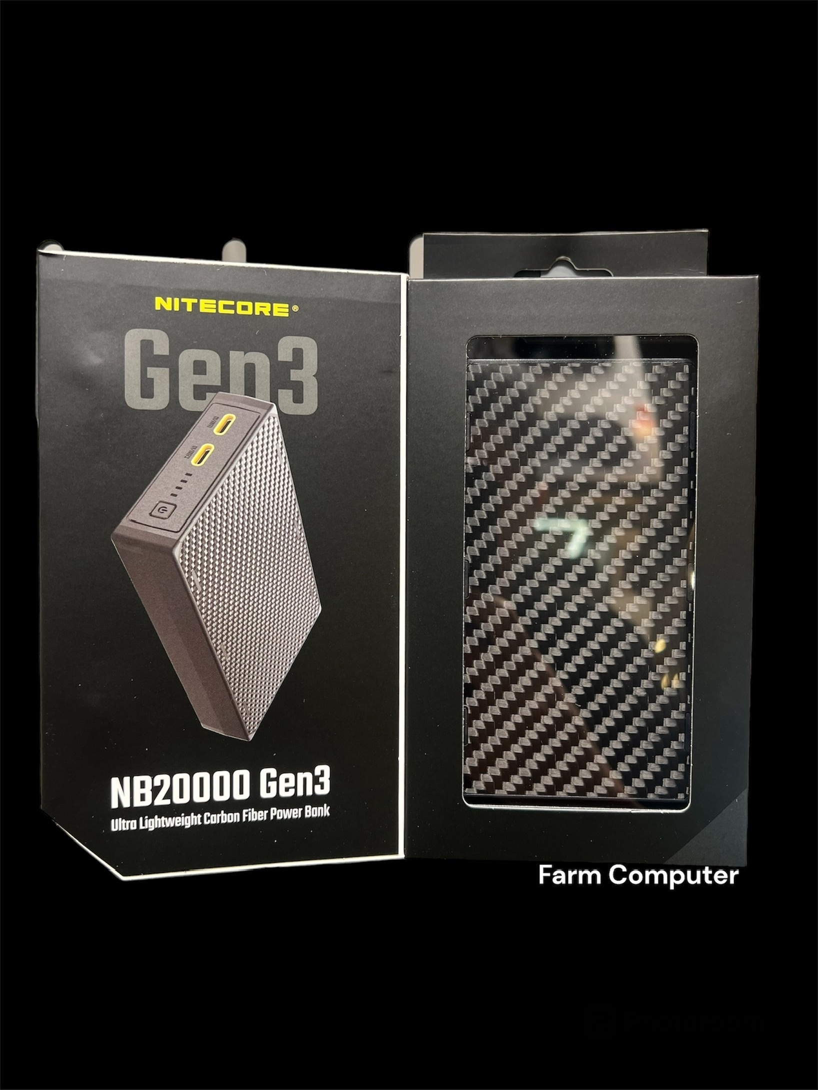 NITECORE NB20000 GEN3 20000mAh 碳纖防水行動電源