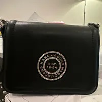 [S] MARC JACOBS H130L01RE22 INSIGNIA SMALL MESSENGER CROSSBODY,BLACK, 196611018904 (SMJ367)
