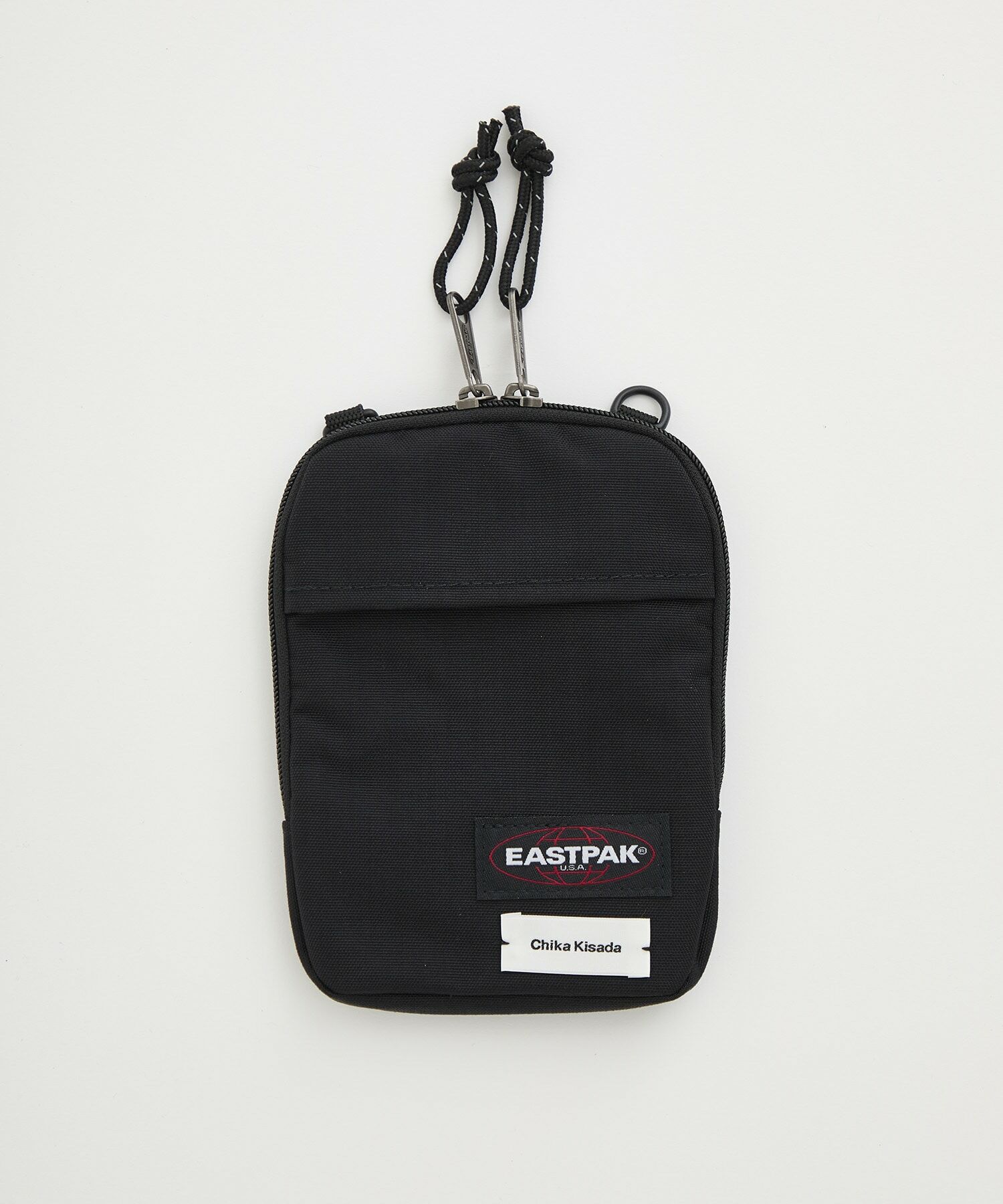 Chika Kisada × EASTPAK 花花紗迷你肩背包(黑)