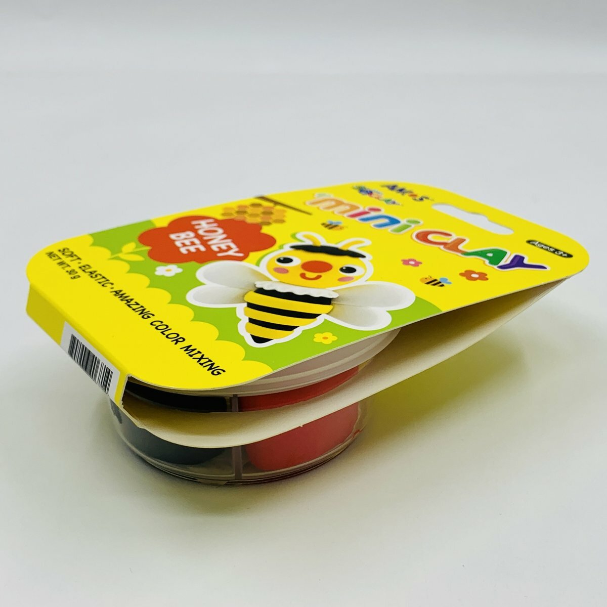 AMOS - 韓國 AMOS iCLAY® 30克 迷你裝輕黏土, 小蜜蜂 #IC30-H《香港行貨》- 1包