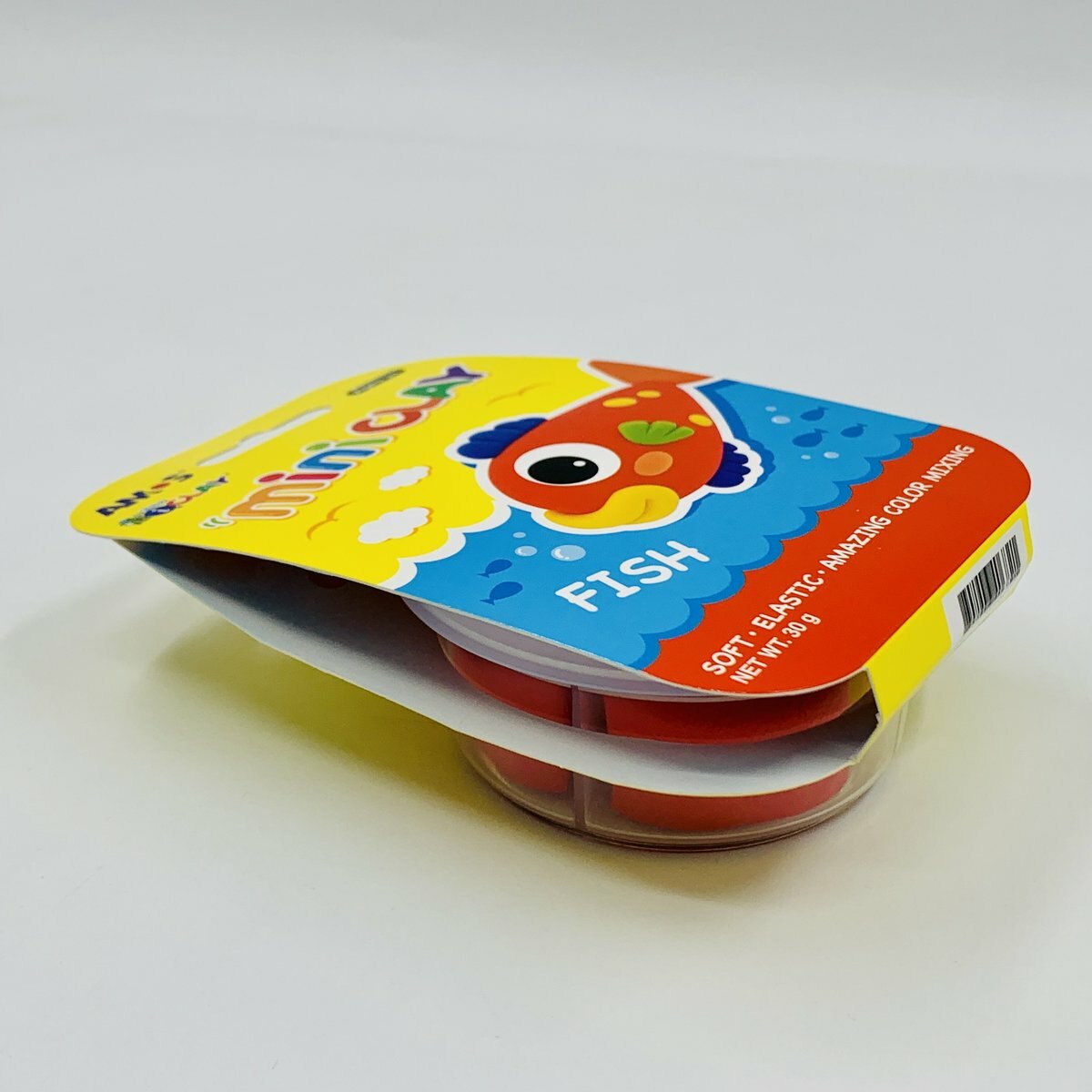 AMOS - 韓國 AMOS iCLAY® 30克 迷你裝輕黏土, 小魚兒 #IC30-F《香港行貨》- 1包