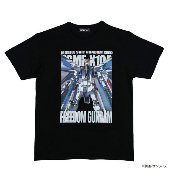 216126 Pbandai 預訂2024/10月 機動戦士ガンダムSEEDシリーズ グランプリ2024 MSイラスト フルカラーTシャツ （全3種）
