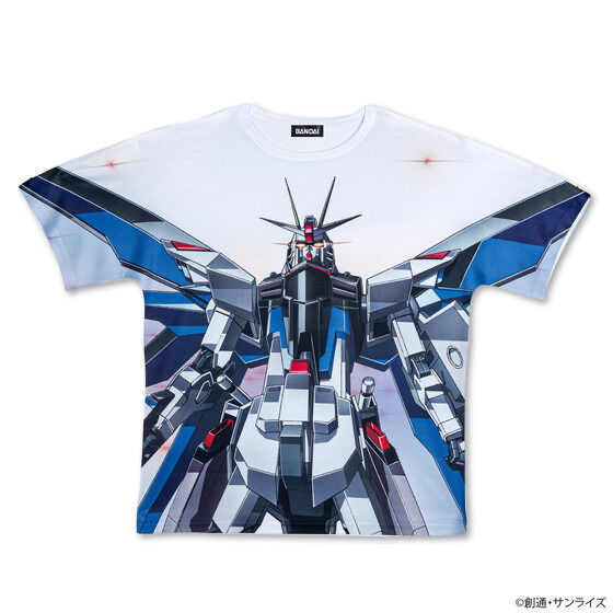 216127 Pbandai 預訂2024/10月 機動戦士ガンダムSEEDシリーズ グランプリ2024 MSイラスト フルパネルTシャツ （全3種）