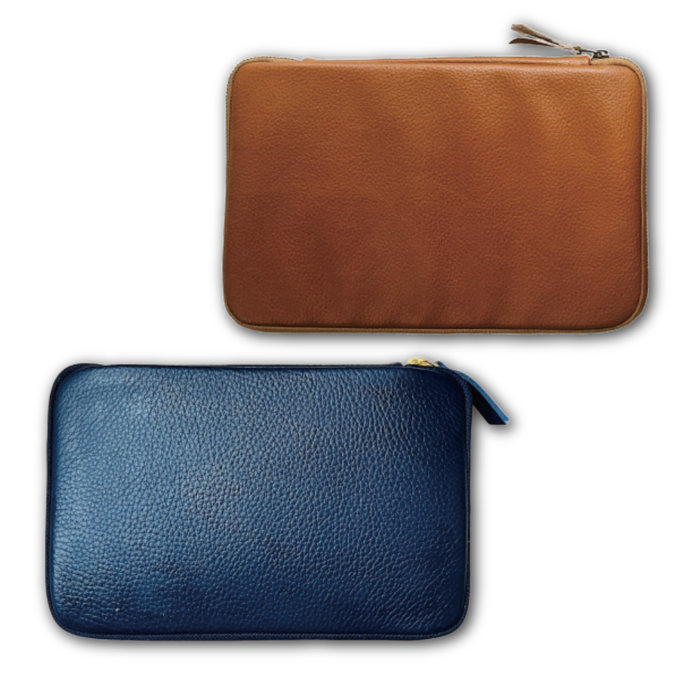 Kyokuhaku 手帳書套-荔枝紋鉻革牛皮