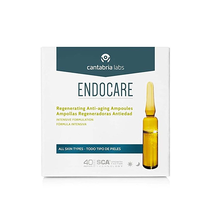 Endocare Ampoules SCA40 強效活肌修復精華 (玻璃安瓶) 1ml x 7