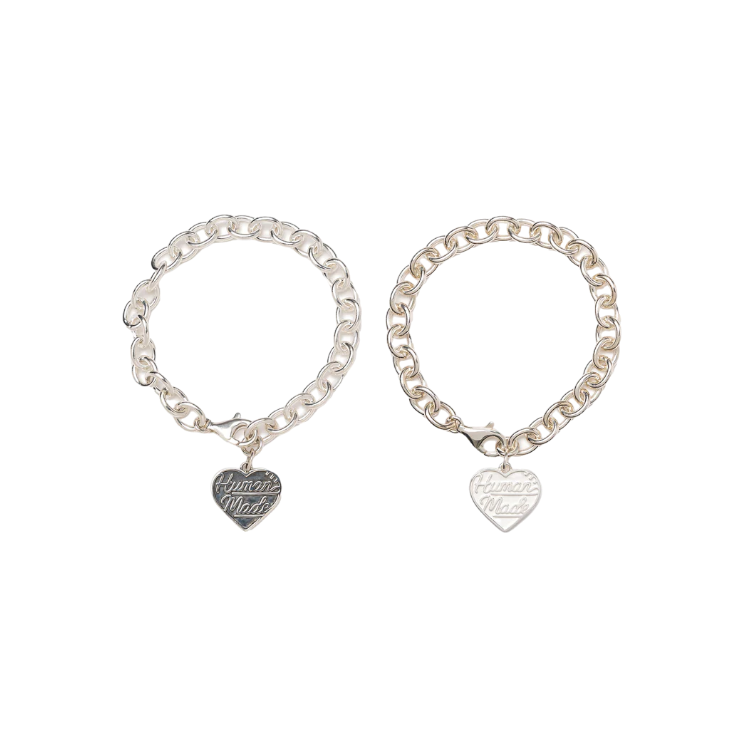 HUMAN MADE HEART SILVER BRACELET HM28GD068｜愛心符號的配件收藏物件