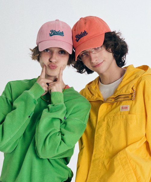 【代購】KODAK 柯達 RETTERING RELAX -2 文字 棒球帽 帽子 K4143LCP65