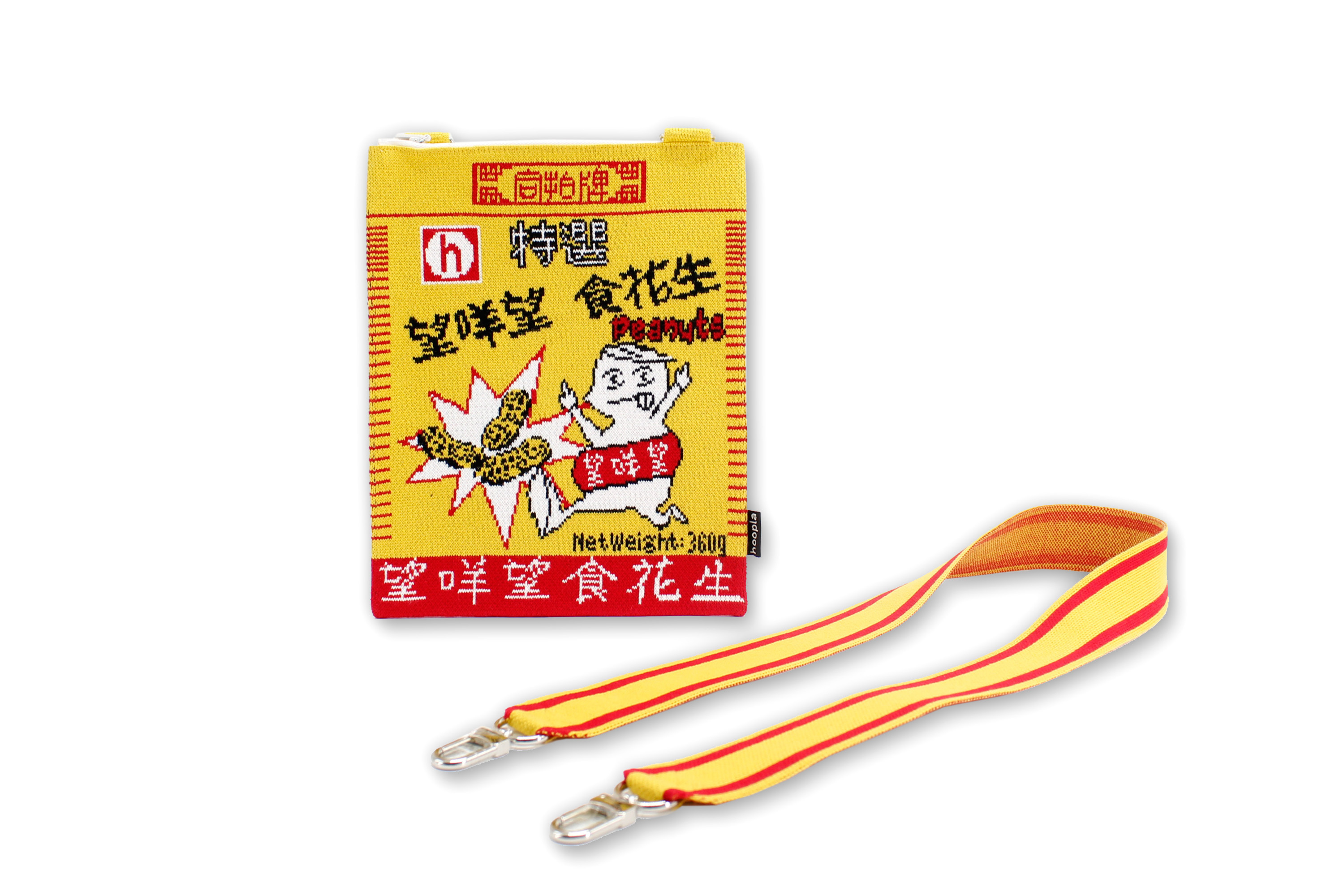 望咩望食花生包裝袋造型斜孭袋
