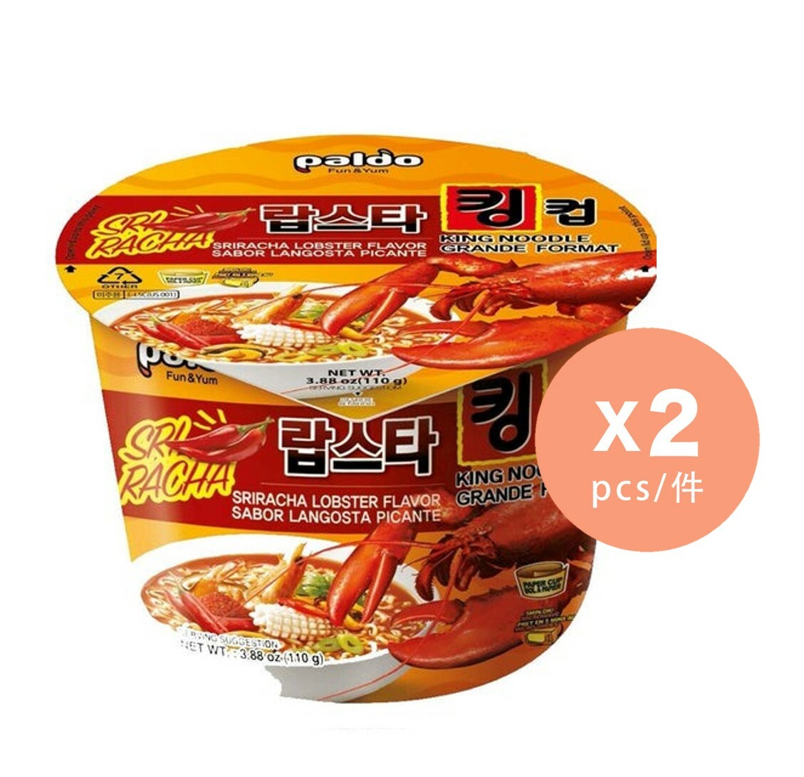 Paldo - 八道 |  是拉差辣椒龍蝦湯大碗麵|杯麵 X2