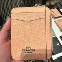 [S] COACH 6303 RFB ZIP CC,SV/FADED BLUSH, 196395418374 (SCO859)
