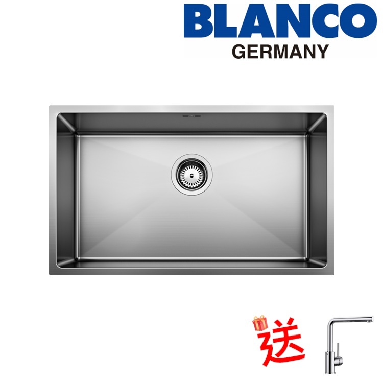 Blanco "Quatrus R15 700-U" 235645 Stainless Steel kitchen sink with 236268 Waste Kit