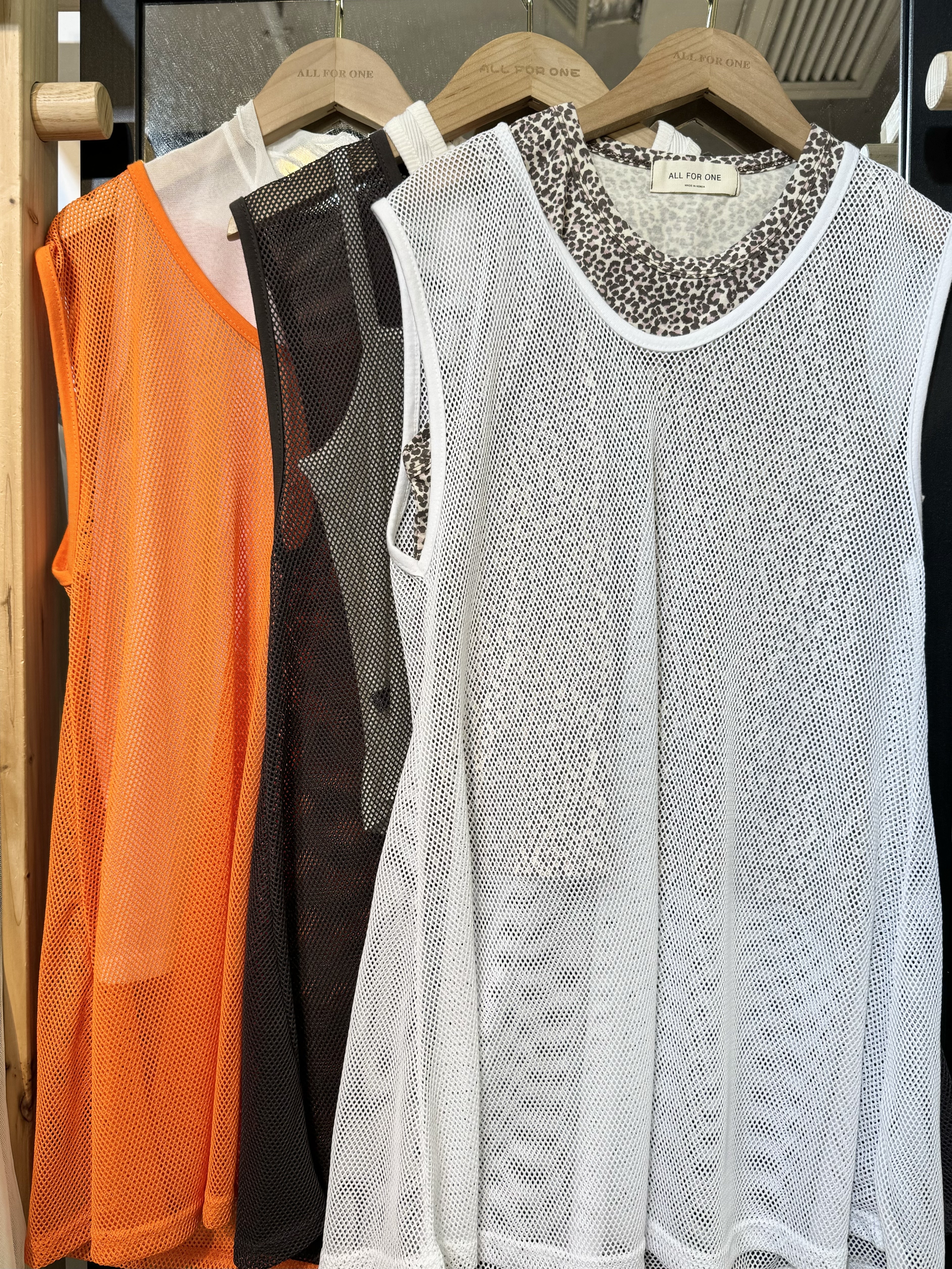 [現貨] Vol.108 簡約網網小傘背心