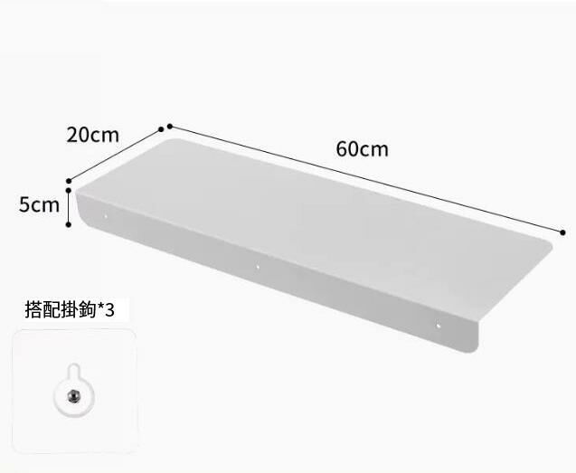 爆款（縫隙擋板（60*20*5cm）白色大號）置物架 填充板 # 