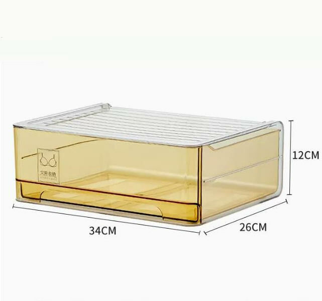 New style (amber orange [no grid]) drawer storage box