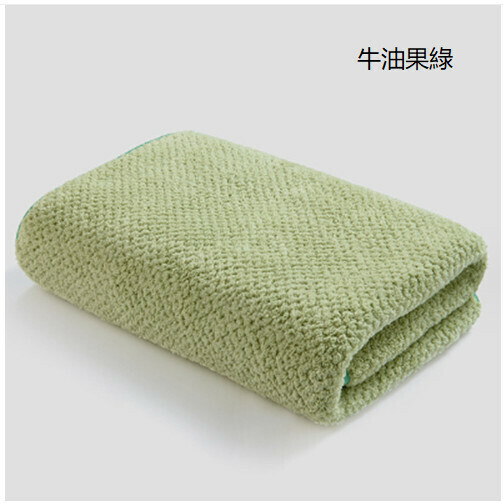 Hot recommended adult quick-drying bath towel (green [70*140CM])