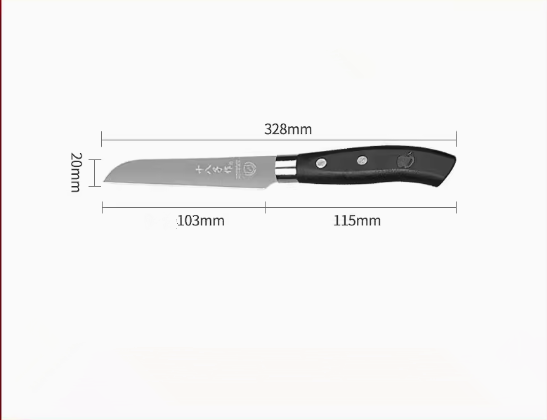熱推水果刀（H332-D）（規格：32.8*10.3*2CM）