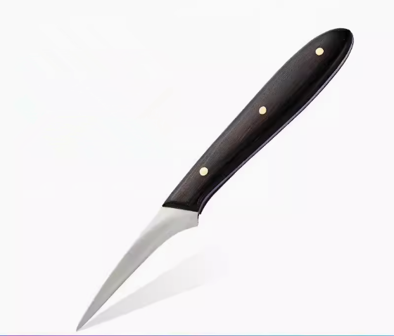 Hot push food carving knife (burgundy) (specification: 8.6*6.2*1.6CM)
