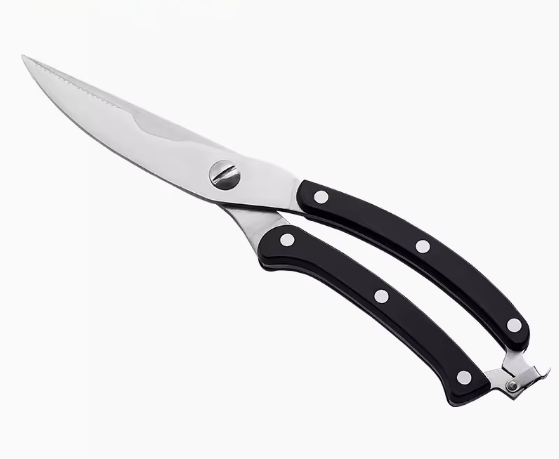 Hot push multifunctional chicken bone scissors (POM handle chicken bone scissors) (Specification: 25.7*9*4CM)