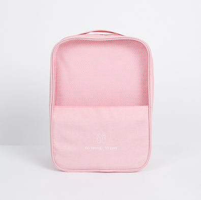 Best selling shoe storage bag (pink)