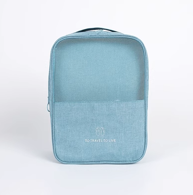 Best selling shoe storage bag (fog blue)