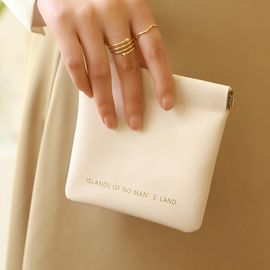 Hot Selling Mini Small Portable Cosmetic Bag (Yunduo White)