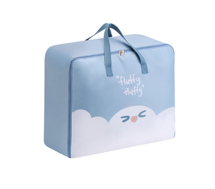 Hot selling storage bag (sky blue) (large size 57*26*48cm)