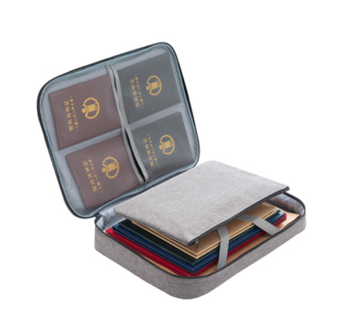 Hot-selling ID storage bag (one layer [gray] double bag - no lock)