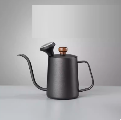 Hot selling hand-brewed coffee pot (new Y1mini hand-brewed coffee pot (black 350ml) + thermometer)