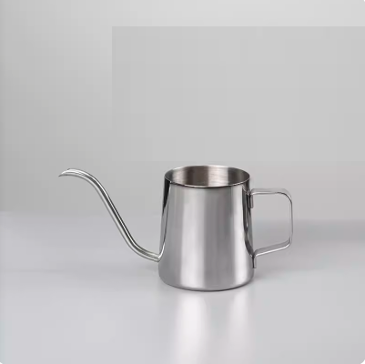 Hot selling ear-mounted coffee pot (250ml ear-mounted coffee pot mirror light)