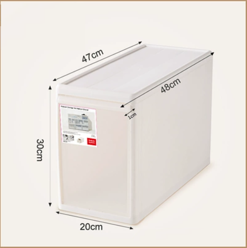 Popular wardrobe drawer storage box [width 20cm*height 30cm] [total depth 48cm]