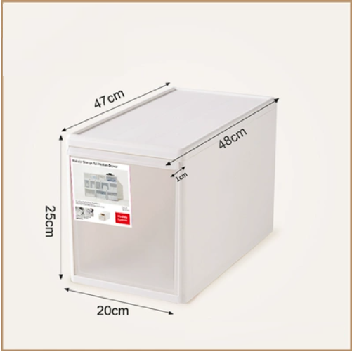 Popular wardrobe drawer storage box [width 20cm*height 25cm] [total depth 48cm]