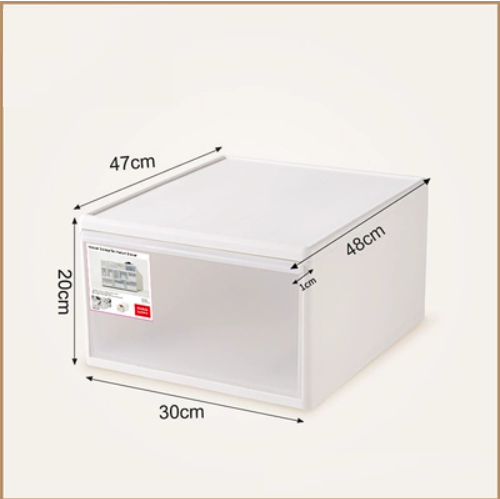 Popular wardrobe drawer storage box [width 30cm*height 20cm] [total depth 48cm]