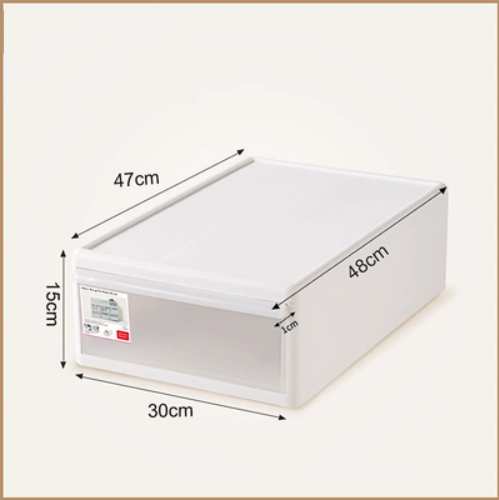 Popular wardrobe drawer storage box [width 30cm*height 15cm] [total depth 48cm]