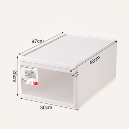 Popular wardrobe drawer storage box [width 30cm*height 25cm] [total depth 48cm]